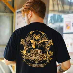 Black Half Sleeve Men's Cotton T-Shirt