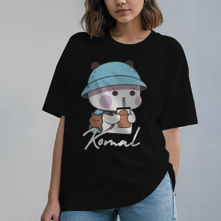 Traveller Oversized Hip Hop Printed Women’s Half Sleeves Cotton T-Shirt