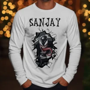 Fierce Superhero Printed Men’s Full Sleeves Cotton T-Shirt