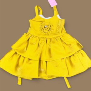 Yellow Wings Baby Girl Tutu Dress