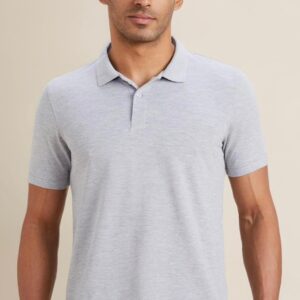 Men's Cotton Rich Solid Polo Tshirt